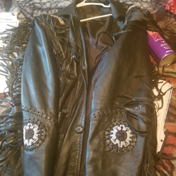 Leather Indian Jacket will consider any reasonable offers - Picture 1 of 4